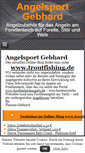 Mobile Screenshot of angelsport-gebhard.de