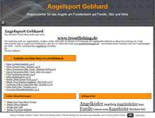 Tablet Screenshot of angelsport-gebhard.de